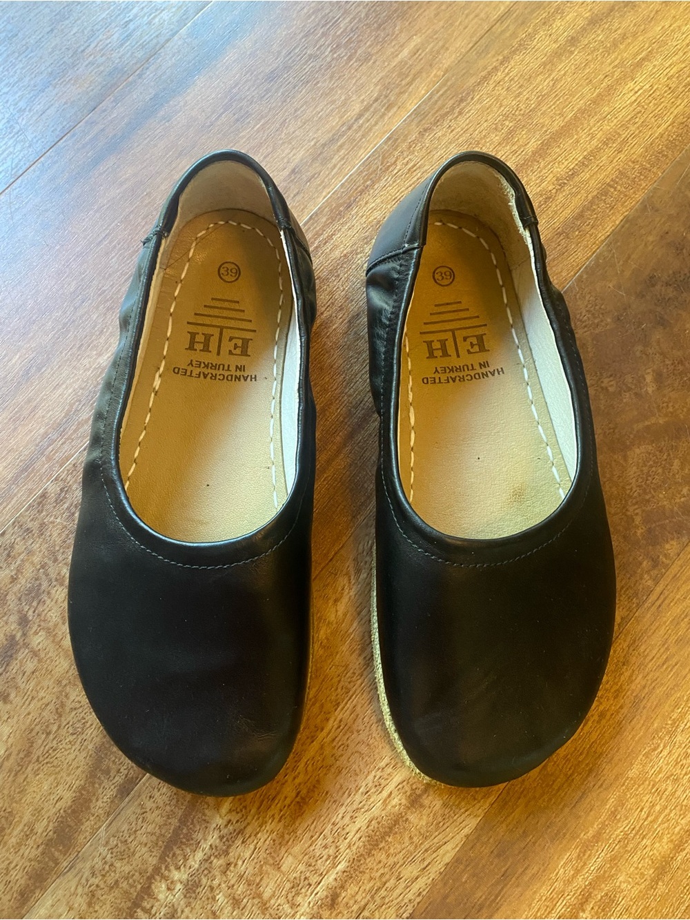 Earthing Harmony Grounding Black Barefoot Ballet Flats Size EU 38 US 8-8.5 EUC - Picture 3 of 8